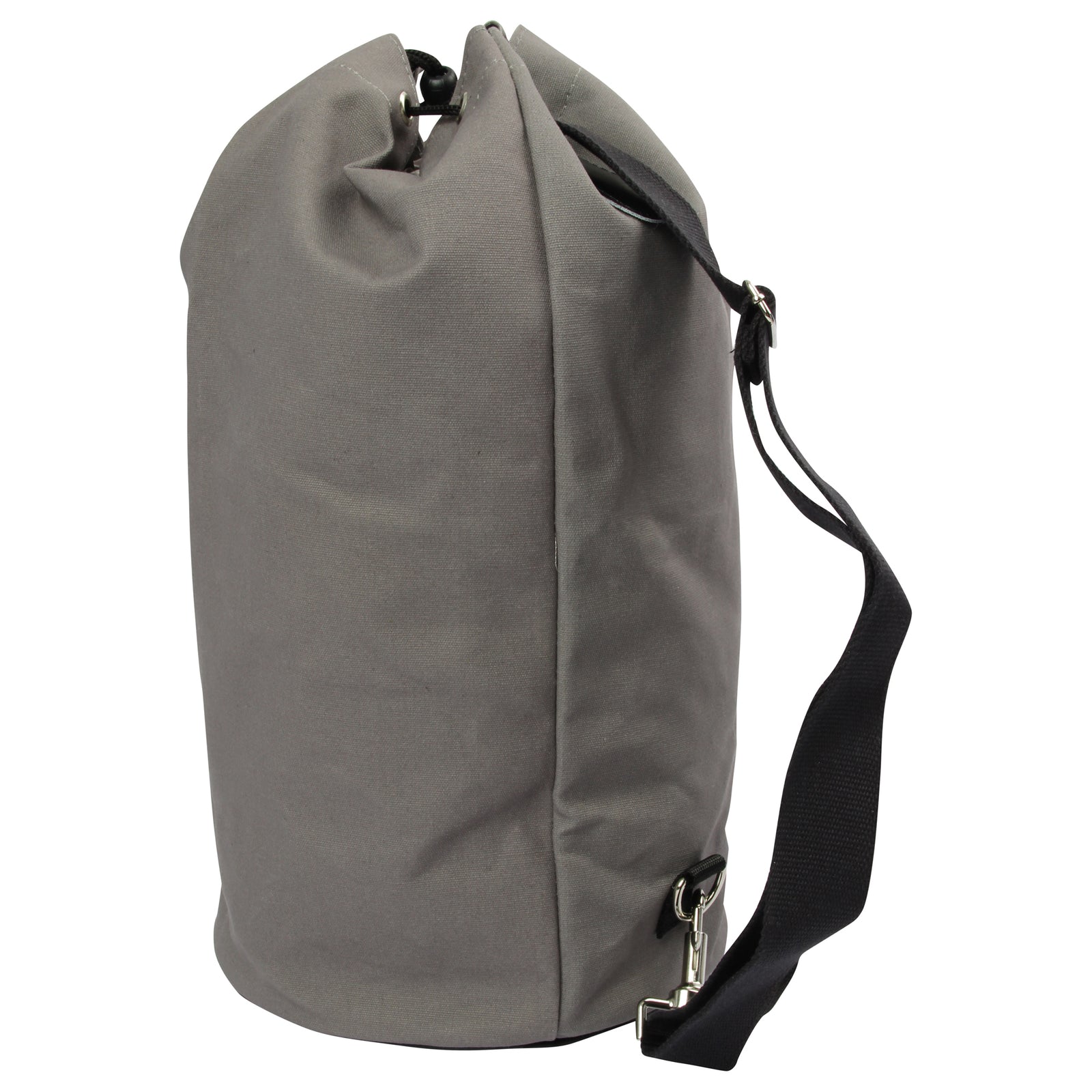 Grey Duffle Bag