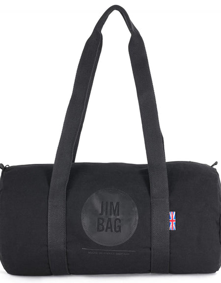 Black Barrel Bag