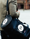 Black & Cream Holdall Bag