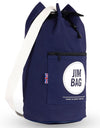 Navy & Cream Duffle Bag