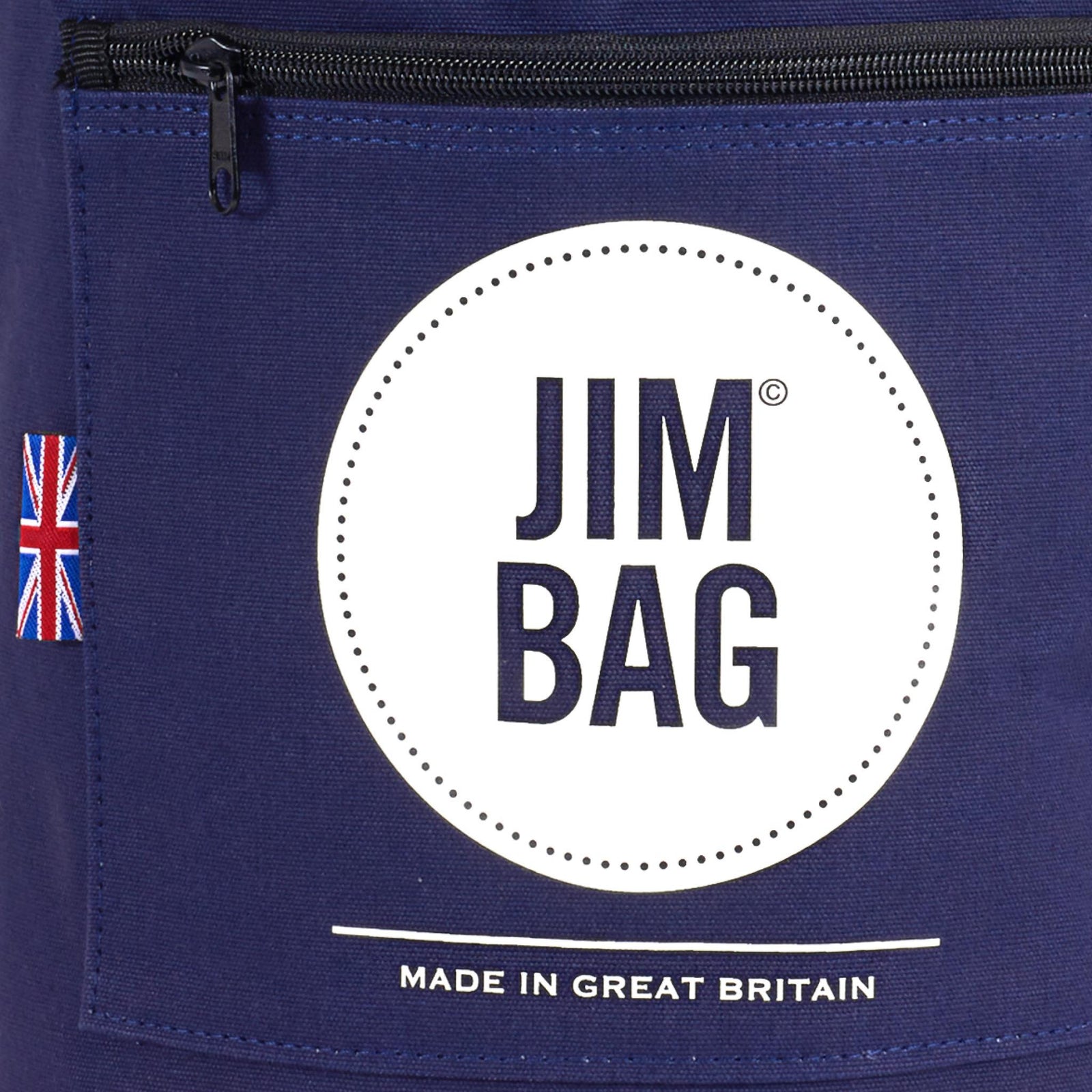 Navy & Cream Duffle Bag