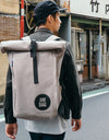 Grey Rolltop Bag