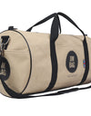 Camel & Black Holdall Bag