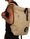 Camel Rolltop Bag